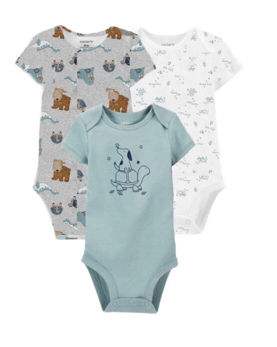 Carter's Baby 3-Piece Bodysuit Little Character Set