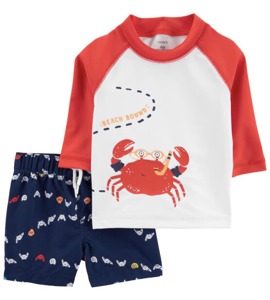 Carter's Craab 2-Piece Rashguard Set