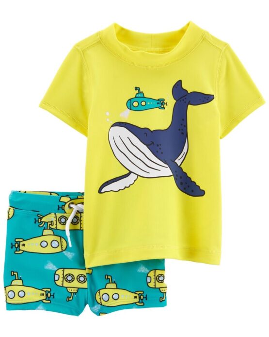Carter's Whale 2-Piece Rashguard Set