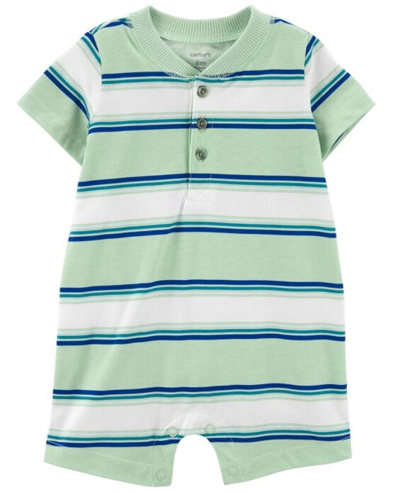 Carter's Baby Striped Jersey Romper