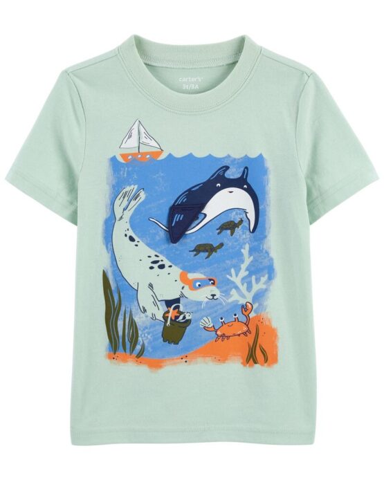 Carter's Toddler Sea Animal Jersey Tee