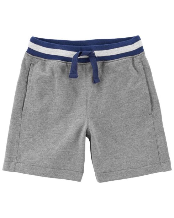 Carter's Grey Toddler Pull-On French Terry Shorts