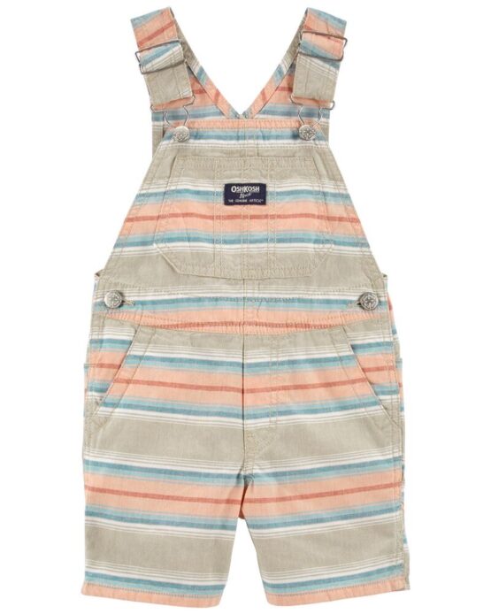 Oshkosh Multi Toddler Baja Stripe Shortall