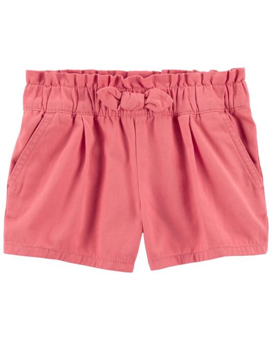Oshkosh B'gosh Pink Toddler Paperbag Sun Short