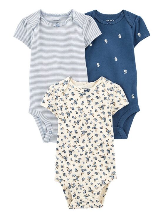 Carter's Baby 3-Pack Short-Sleeve Bodysuits