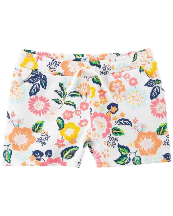Shorts De French Terry Fáciles De Poner Carter's