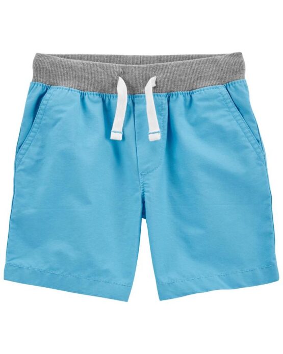 Carter's Turquoise Toddler Pull-On Dock Shorts