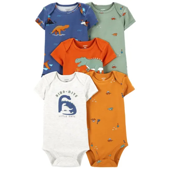 Carter's Baby 5-Pack Short-Sleeve Bodysuits