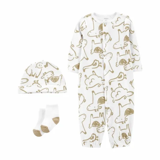 Carter's 3-Piece Converter Gown Set