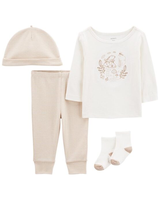 Carter's Multi 4-Pack Top and Leggings Set