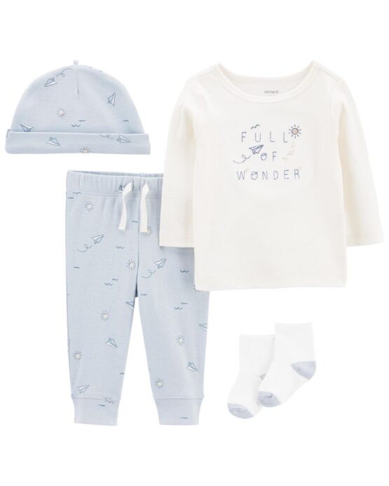 Carter's Multi 4-Pack Top and Leggings Set