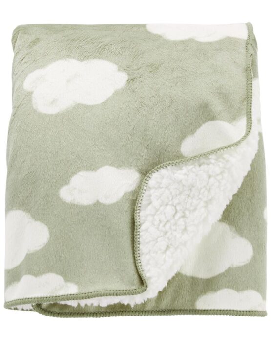 Carter's Baby Floral Fuzzy Plush Blanket