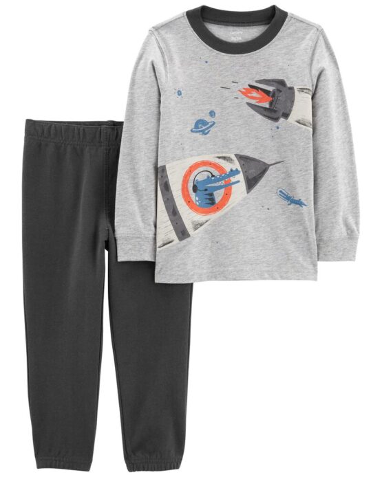 Carter's Set de 2 Pcs Camisa Manga Larga y Jogger