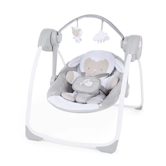 Bright Starts Rainforest Vibes Portable Swing, Baby Swings