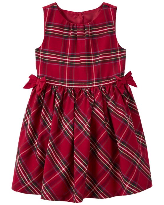 Carter's Vestido Rojo Ocasion Especial