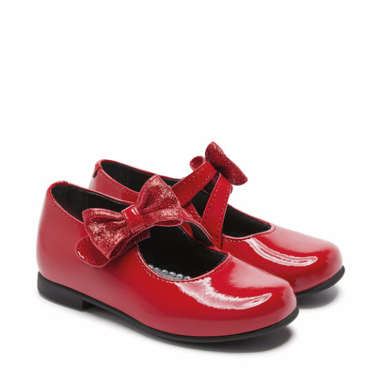 Zapatilla Rachel Lil Moly Rojo Patent
