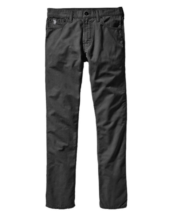 U.S. Polo Assn. Pantalon Casual Negro de 5 bolsas