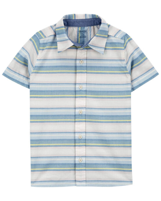 Camiseta Oshkosh Toddler y Juvenil Rayada