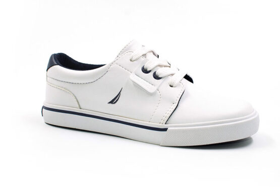 Tenis Nautica Juvenil Berrian Patch Blanco