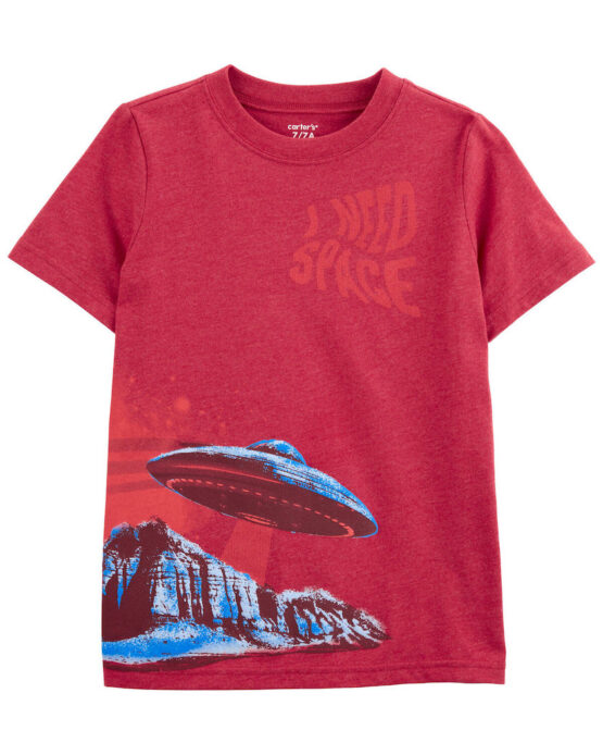 Carter's Camiseta Juvenil Space Aliens