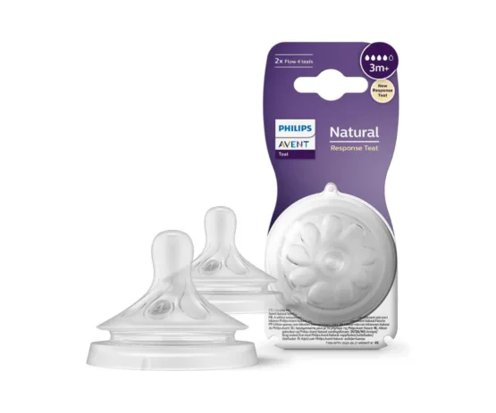Tetina Avent Natural Response Flujo 4 De 2 Unidades