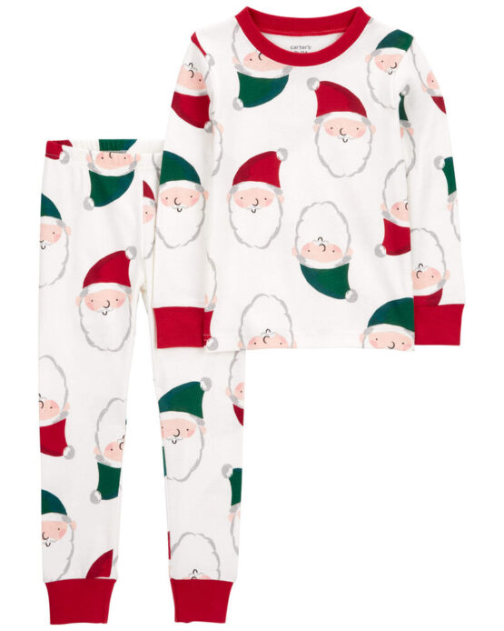 Carter's Pijamas Navideñas Unisex 100% Algodón