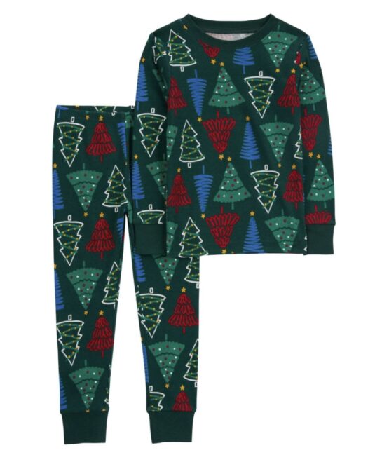 Carter's Pijamas Navideñas Unisex 100% Algodón
