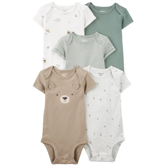 Carter's Set de 6 Mamelucos para bebe
