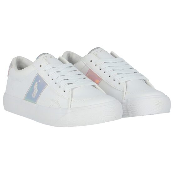 Tenis Polo Ralph Lauren Juvenil Blanco