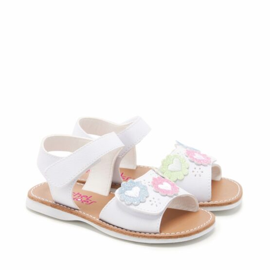 Rachel Kids Sandalia Blanca Multi Color