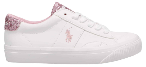 Tenis Polo Ralph Lauren Juvenil Blanco