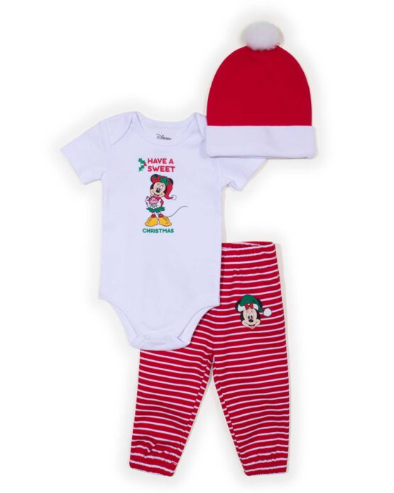 Conjunto St Jacks Minnie Mouse P/Navidad