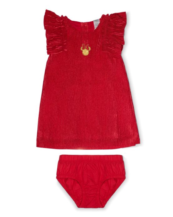 Vestido Disney Minnie Rojo C/ Ropa Interior