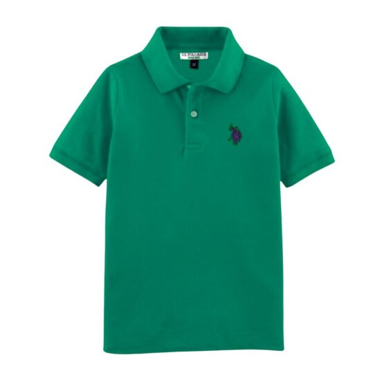 US Polo Assn Polo100% Algodon Pique Verde
