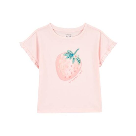 Blusa Carter's Fresa Bordada Controno