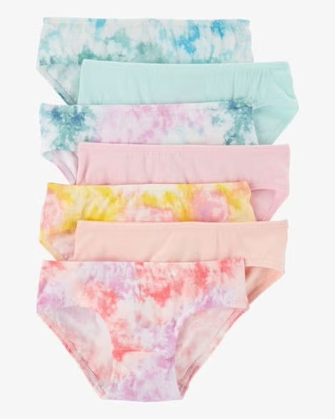 Paquete de 7 Blumers Carter's