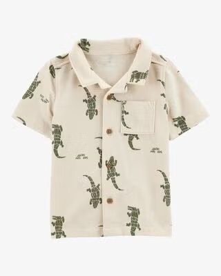 Camisa Carter's de Botones Iguanas