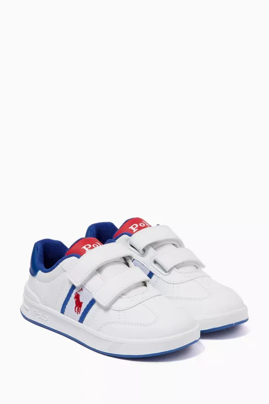 Tenis Polo Ralph Lauren Blanco Dos Tonos Toddler