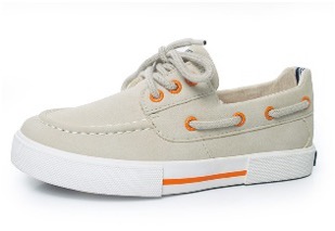 Tenis Nautica Crema Juvenil
