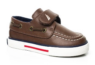 Tenis Nautica de Niño Cafe Chocolate