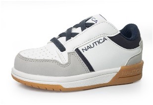 Tenis Nautica de Niño de Dos Tonos