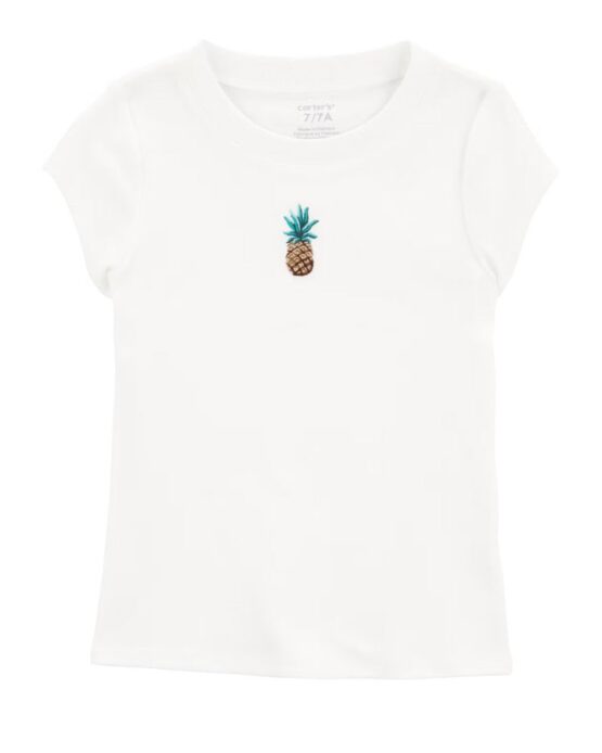 Blusa Carter's de piña Juvenil