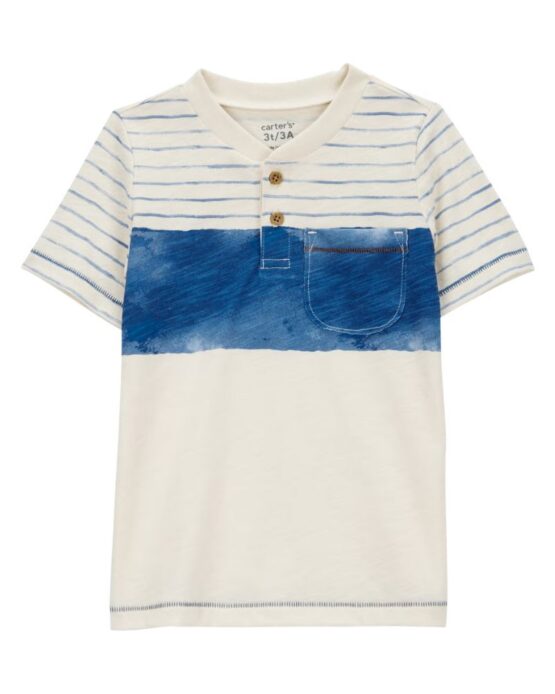 Camiseta Carter's Henley con Botones