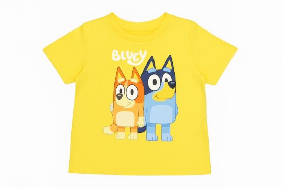 Camiseta de Bluey Amarilla St Jacks