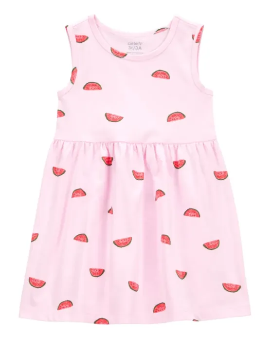 Vestido Carter's de Niña print de Sandias