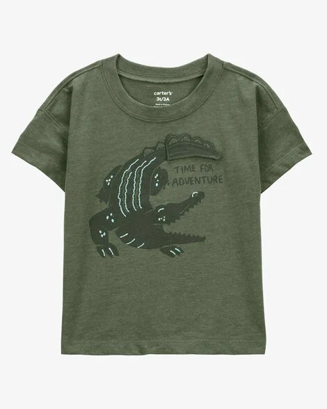 Camiseta Manga corta Carter's con Arte Interactivo