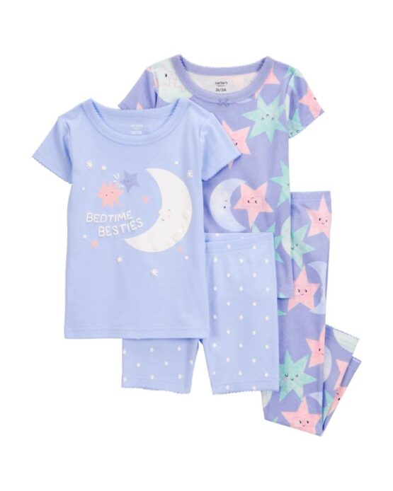 Carter's Pijama de Luna 4 Piezas
