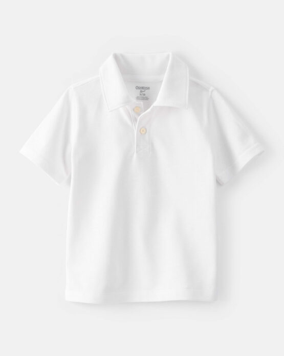 Camisa Oshkosh Toddler y Juvenil Blanca