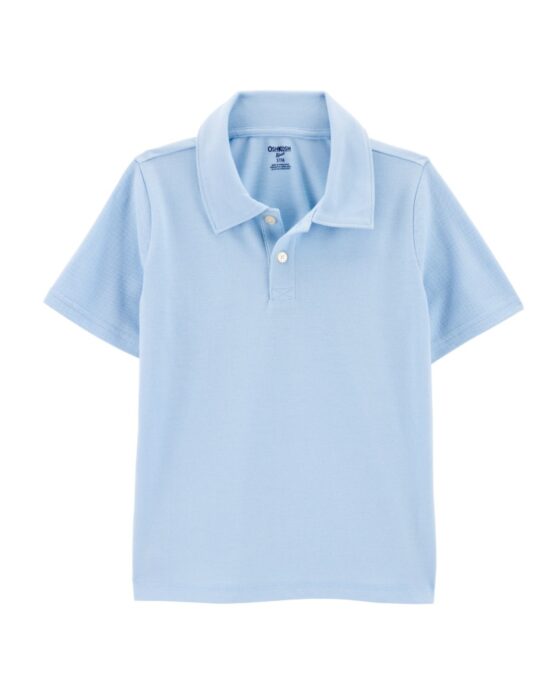 Camisa Oshkosh Toddler y Juvenil Celeste