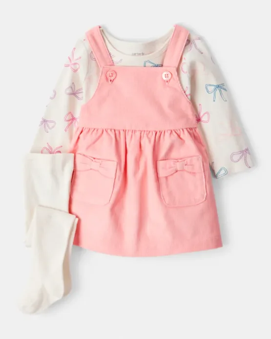 Conjunto Carter's de Tirantes de 3 Pzs